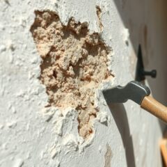 Skuwanie luźnego tynku przed ociepleniem starego domu – kiedy jest niezbędne i jak ocenić ryzyko błędu?